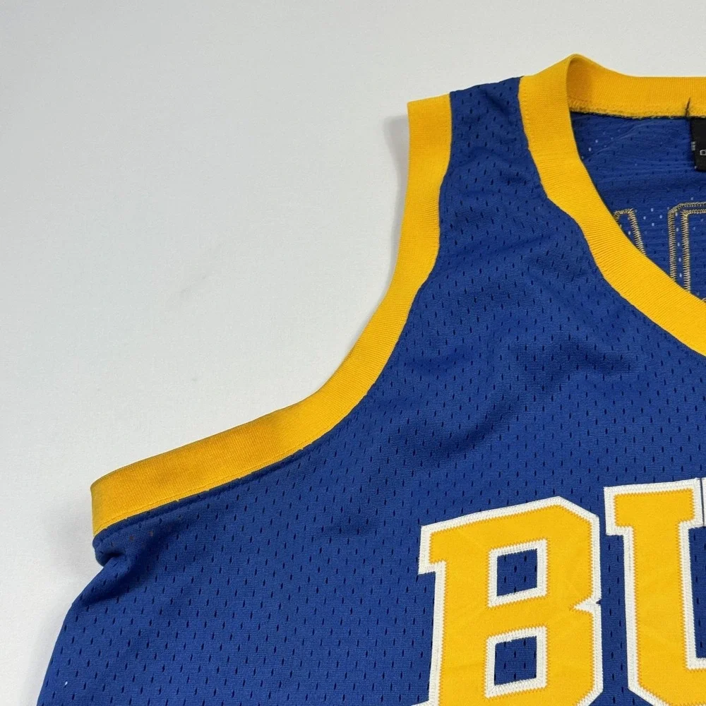Nike Michael Jordan High School Jersey #23‎ Shirt Men 2XL Blue Bucs Basketball